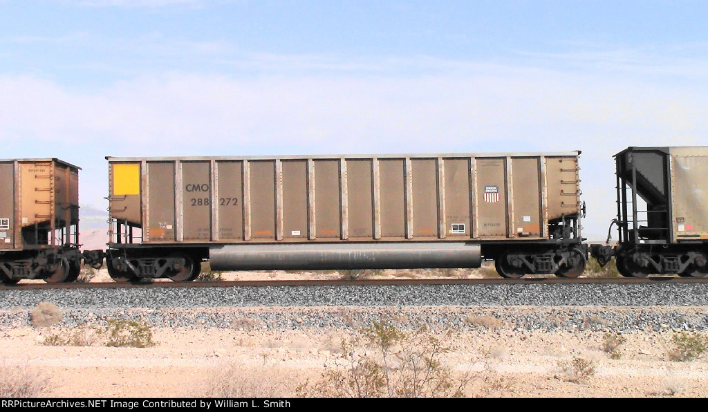 EB Unit Empty Open Hopper Frt at Erie NV -43